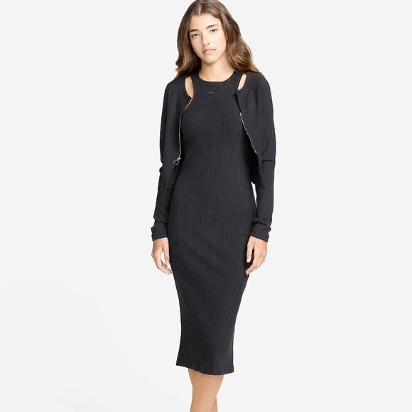 Nike Sportswear Chill Rib Dress - Picture 6 of 8